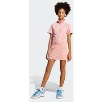 Adidas Originals Junior Girls Firebird Dress - Pink