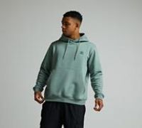 Adidas Originals Men'S Trefoil Essentials Overhead Hoodie - Silver Green