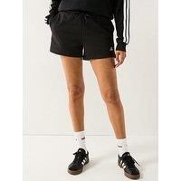 Adidas Sportswear Women'S Essentials Small Logo Feel Cozy Shorts - Black