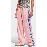 Adidas Originals Womens Firebird Tracksuit Bottoms Loose - Pink