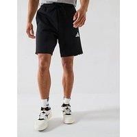 Adidas Sportswear Men'S Essentials 3-Stripes Fleece Shorts - Black