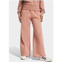Adidas Sportswear Womens All Szn Fleece Wide-Leg Pants - Warm Clay