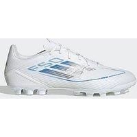 adidas F50 League Artificial Grass Boots, Textile Upper, White