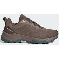 adidas Women/'s Terrex Skychaser AX5 Hiking Shoes, Trace Brown/Earth Strata/Preloved Teal, 5.5 UK