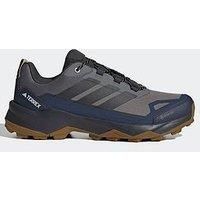 adidas Men/'s Terrex Skychaser AX5 Gore-TEX Hiking Shoes, Grey Four/Carbon/Shadow Navy, 12 UK