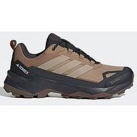 adidas Men/'s Terrex Skychaser AX5 Gore-TEX Hiking Shoes, Cardboard/Blanch Cargo/Semi Impact Orange, 11 UK
