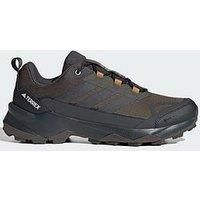 adidas Men/'s Terrex Skychaser AX5 Gore-TEX Hiking Shoes, Shadow Olive/Carbon/Bronze Strata, 10 UK