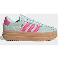 Adidas Sportswear Womens Vl Court Bold Trainers - Halo Mint/Pulse Magenta/Gum 3