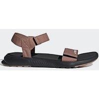 adidas Unisex Terrex Hydroterra Light Sandals Hiking Shoes, Core Black/Warm Clay/Cloud White, 6 UK