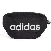 adidas Unisex Daily BUMBAG, Black/White, One Size