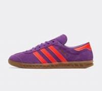 adidas Originals Hamburg Trainer - Purple - Size 8