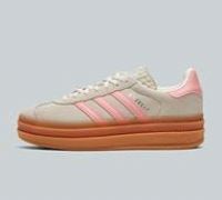 adidas Originals Junior Gazelle Bold Trainer - Pink - Size 5.5