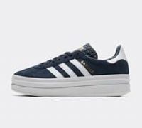 adidas Originals Junior Gazelle Bold Trainer - Black - Size 3.5