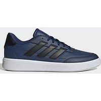 adidas Men/'s Courtblock Shoes, Dark Blue/core Black/FTWR White, 6 UK