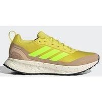 adidas Women/'s RUNFALCON 5 TR Running Shoes, Pure Sulfur/Lucid Lemon/Warm Sandstone, 5 UK