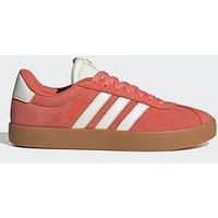 adidas Women/'s VL Court 3.0 Shoes, preloved Scarlet/core White/Bright red, 8 UK