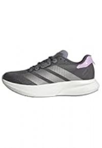 adidas Women/'s Duramo Speed 2 Running Shoes, Grey strata/Champagne met./Bliss Lilac, 7 UK