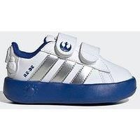 Adidas Sportswear Infant Unisex Adidas X Star Wars Grand Court 2.0 Shoes Kids - White