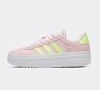 adidas VL Court Bold Shoes Junior, Clear Pink/hi-res Yellow/FTWR White, 4 UK Child