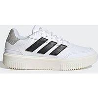 Adidas Sportswear Women'S Courtblock Bold Trainers - White