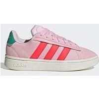 Adidas Sportswear Womens Grand Court Alpha 00S Trainers - Clear Pink/Lucid Red/Court Green