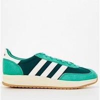 adidas Men/'s Run 70S 2.0 Shoes, Collegiate Green/Core White/Semi Court Green, 7 UK