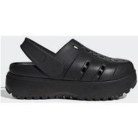 Adidas Sportswear Women'S Adilette Clog Platform - Black