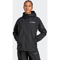 adidas Women/'s Terrex Multi 2 Layer RAIN.RDY Jacket, black/black, S