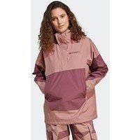 Adidas Terrex Womens Xp 2.5L Waterproof Anorak - Pink