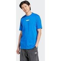 Adidas Originals Men'S Graphic T-Shirt - Blue
