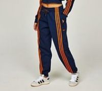 adidas Originals Womens 70s 3-Stripes Fleece Jogger - Navy - Size XS