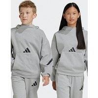 adidas Z.N.E. Track Hoodie 13-14 Years Grey