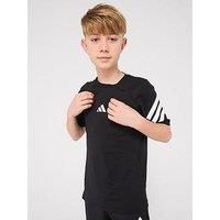 Adidas Junior Boys Training Nxt T-Shirt - Black/White