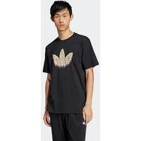 Adidas Originals Men'S Skeleton Trefoil T-Shirt - Black