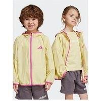 Adidas Sportswear Kids Unisex Lightweight Windbreaker Kids - Yellow