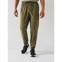 adidas Men/'s Essentials Small Logo CARGP Pant, Olive Strata/Black, XL