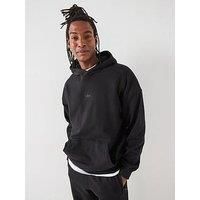 Adidas Originals Mens Premium Essentials Overhead Hoodie - Black