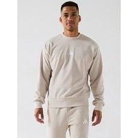 Adidas Sportswear Men'S Essentials Feelcozy French Terry Sweatshirt - Grey