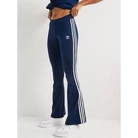 Adidas Originals Womens Flared Leggings - Blue