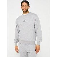 Adidas Sportswear Men'S Essentials Feelcozy Sweatshirt - Grey