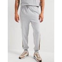 adidas Men/'s Seasonal Essentials Colorblock Pants, Medium Grey Heather, XL