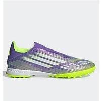 Adidas Mens F50 League Laceless Astro Turf Football Boots - Purple