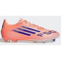 Adidas Mens F50 League Firm Ground Football Boot - Orange
