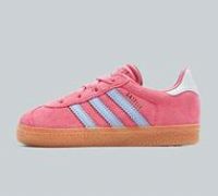 adidas Pink Multi Gazelle Girls Toddler Trainers