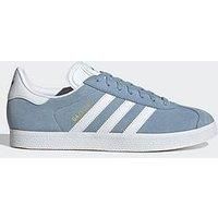 Adidas Originals Unisex Gazelle Trainers - Light Blue
