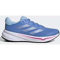 adidas Women/'s Response Runner Shoes, Blue Fusion/Blue Spark met./Shock Pink, 3.5 UK