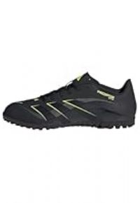 adidas Unisex Predator Club Turf Football Boots, core Black/Carbon/Lucid Lemon, 7 UK