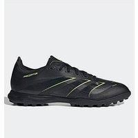 adidas Unisex Predator League Turf Football Boots, Core Black/Carbon/Lucid Lemon, 9 UK