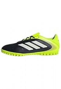 adidas Unisex COPA Pure III Club Turf Football Boots, core Black/FTWR White/Lucid Lemon, 8 UK
