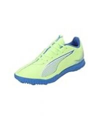 PUMA Unisex Ultra 5 Play TT Soccer Shoe, Fizzy Apple White-BLUEMAZING, 7.5 UK